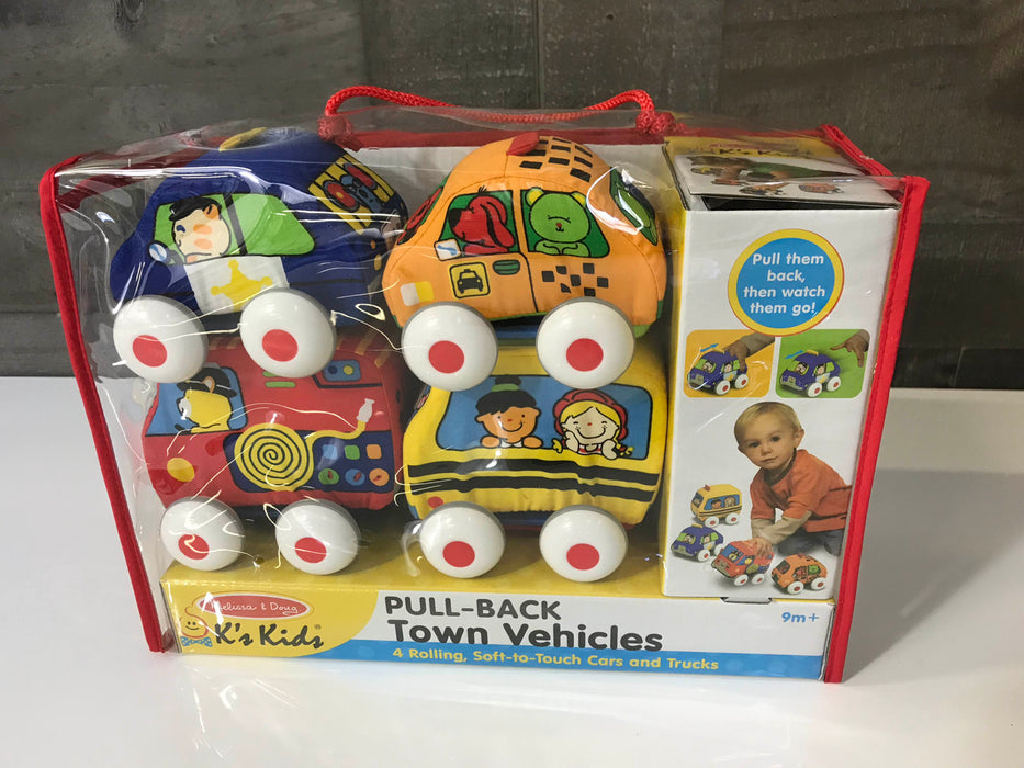 Melissa & Doug K’s Kids Pull-Back Vehicle Set
