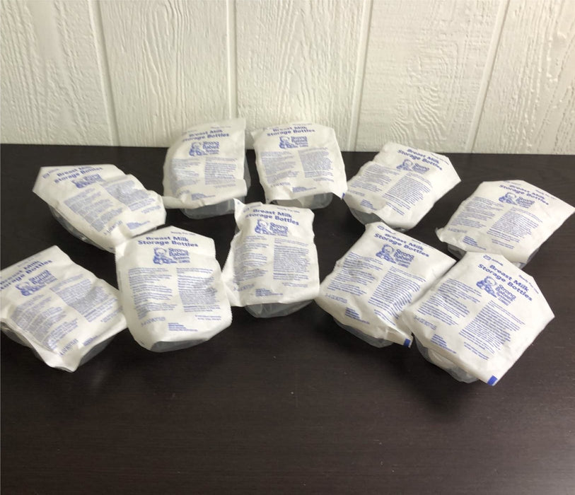 used Abbott CustomFeed Breastmilk Storage Bottles