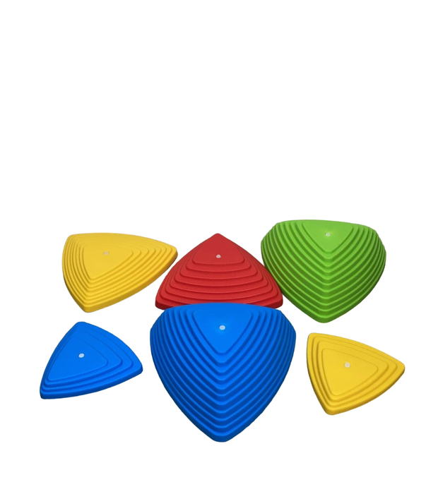 used JumpOff Jo Rocksteady Tall Balance Blocks, Primary