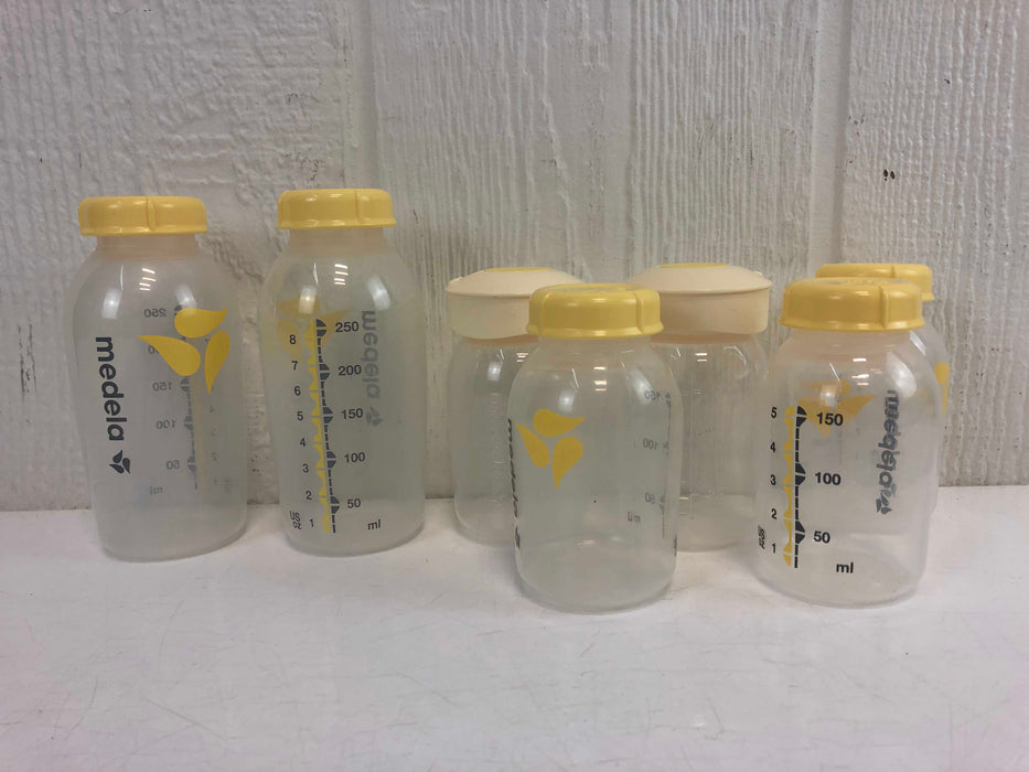 used Medela Milk Storage Containers