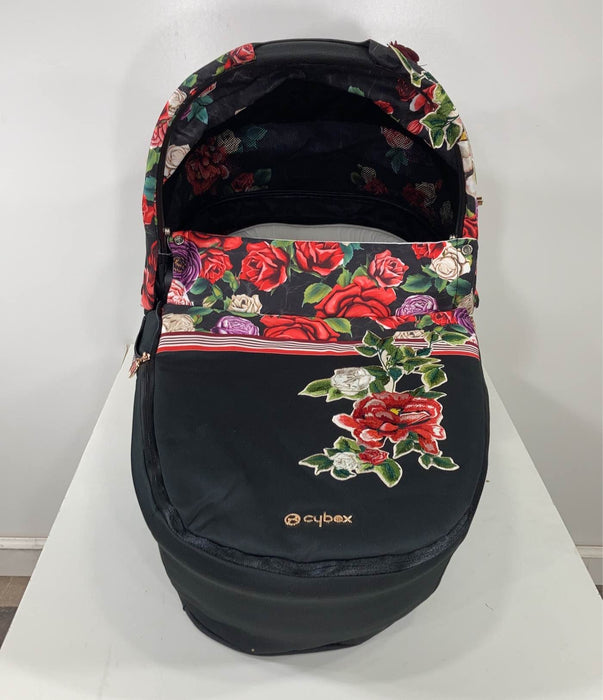 Shop Cybex MIOS LUX Carry Cot, Black Spring Blossom at Goodbuygears