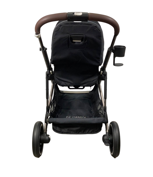 Shop Cybex Gazelle S Modular Stroller, 2023, Taupe Frame, Moon Black at Goodbuygears