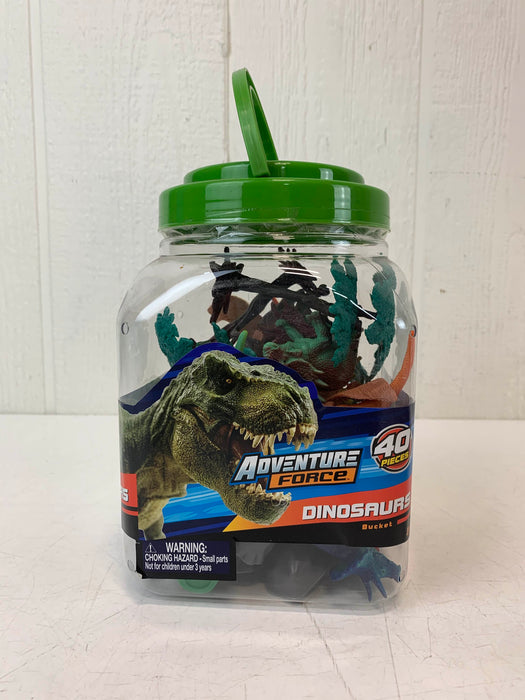 used Adventure Force Dinosaur Big Bucket with Handle