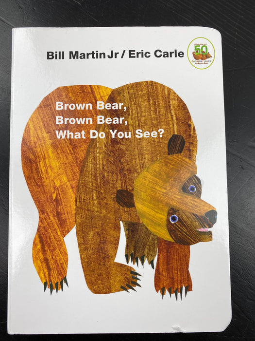 used Eric Carle Brown Bear, Brown Bear, What Do You See?, Board book