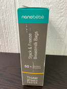 secondhand Nanobébé Breastmilk Storage Bags
