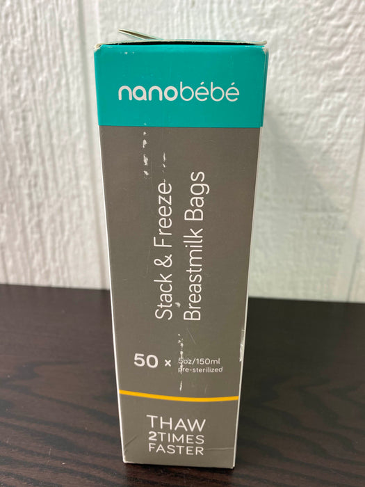 secondhand Nanobébé Breastmilk Storage Bags