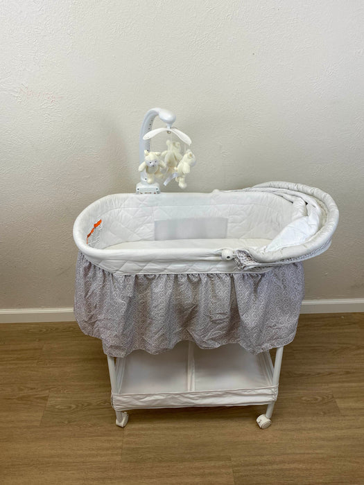 Shop Delta Children Deluxe Gliding Bassinet at Goodbuygears