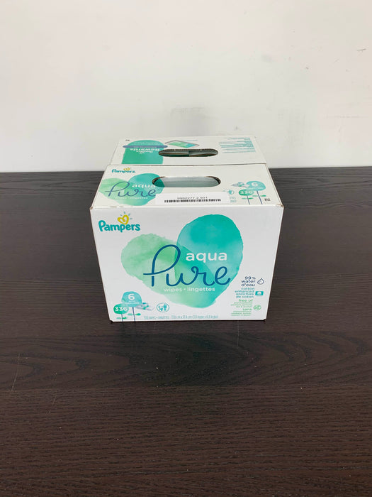 secondhand Pampers Aqua Pure Natural Sensitive Baby Wipes