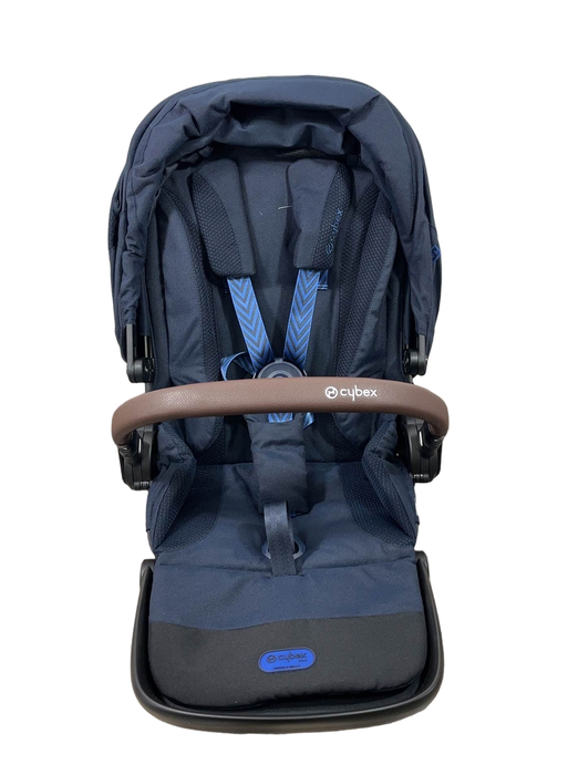 Shop Cybex Gazelle S Seat Unit, Black Frame, Ocean Blue at Goodbuygears