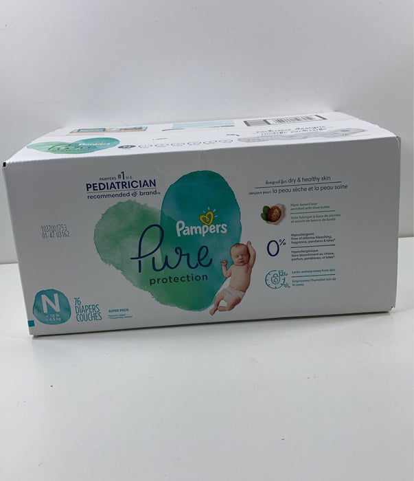 Shop Pampers Pure Protection Diapers Size Newborn, 76 Count at Goodbuygears