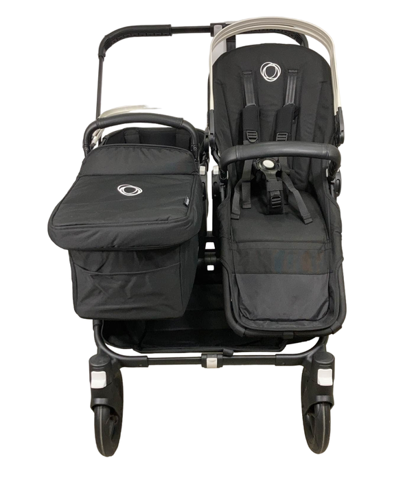 Shop Bugaboo Donkey 5 Duo Stroller, 2022, Black , Black at Goodbuygears