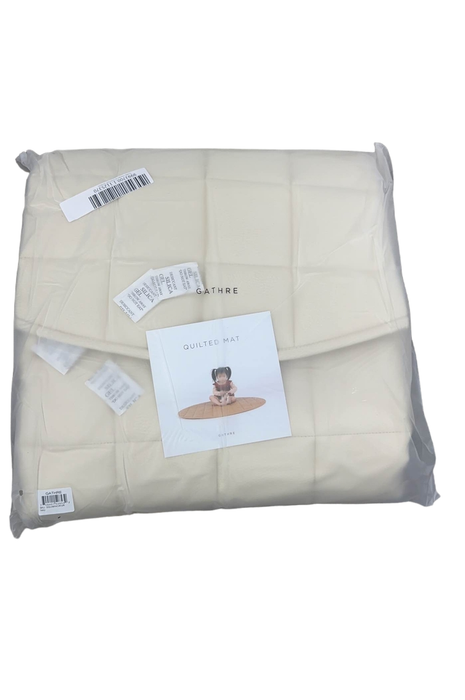 Shop Gathre Quilted Mini Mat, Circle, Ivory at Goodbuygears