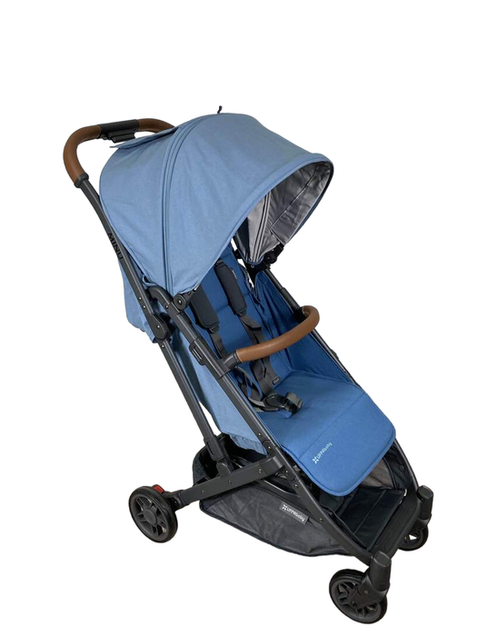 Shop UPPAbaby MINU V2 Stroller, 2022, Charlotte (Coastal Blue) at Goodbuygears