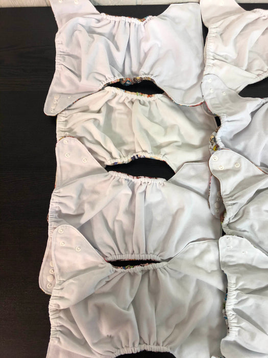 used BUNDLE Cloth Diapers