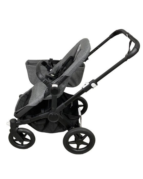 Shop Bugaboo Donkey 5 Stroller Mono, 2021, Grey Melange, Black at Goodbuygears