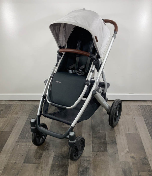Shop UPPAbaby VISTA Stroller, Bryce (White Marl), 2018 at Goodbuygears
