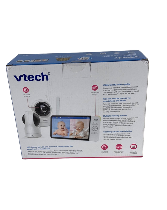 Shop VTech 5” Smart WiFi 1080p Pan & Tilt Monitor at Goodbuygears