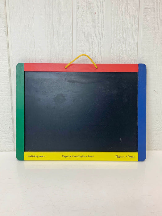 secondhand Melissa & Doug Magnetic Chalk/Dry Erase Board