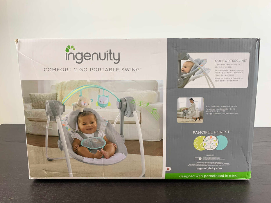 used Ingenuity Comfort To Go Portable Swing