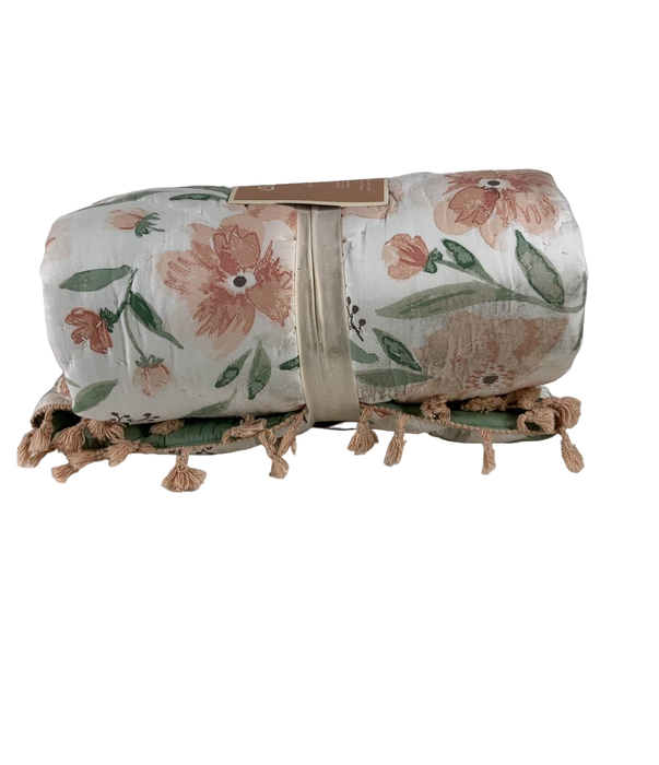 Shop Crane Baby Cotton Quilted Play Mat, Parker (Pink Floral) at Goodbuygears