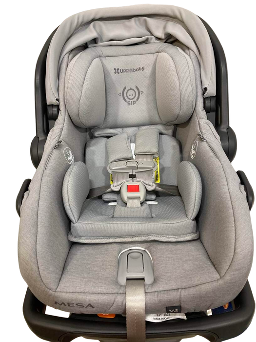Shop UPPAbaby MESA V2 Infant Car Seat, 2022, Stella (Grey Melange) at Goodbuygears
