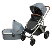 Shop UPPAbaby VISTA V2 Stroller, 2021, Gregory (Blue Melange) at Goodbuygears