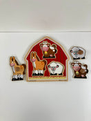 used Melissa & Doug Jumbo Knob Puzzle