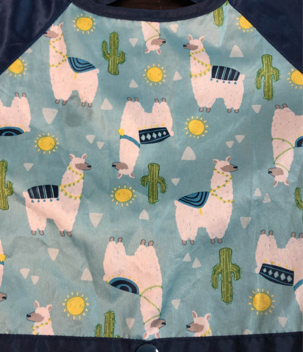 Shop Green Sprouts Snap & Go Easy Wear Long Sleeve Bib, Aqua Llamas, 12-24 months at Goodbuygears