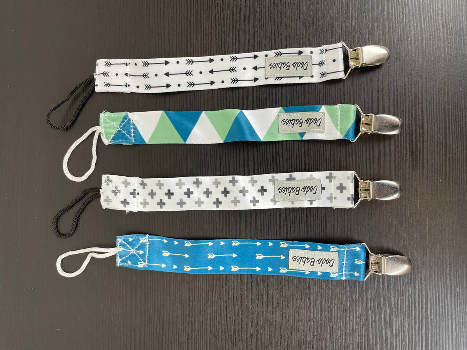 used BUNDLE Pacifier Clips