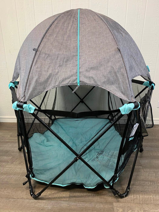 secondhand Summer Infant Pop 'N Play Portable Playard With Canopy