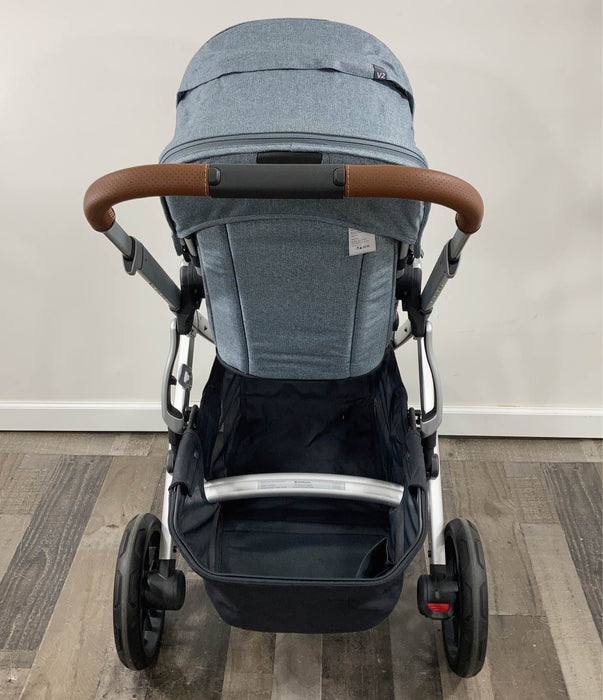 Shop UPPAbaby VISTA V2 Stroller, 2020, Gregory (Blue Melange) at Goodbuygears