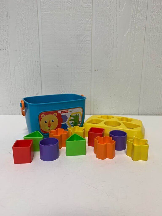 used Fisher Price Brilliant Basics Baby’s First Blocks