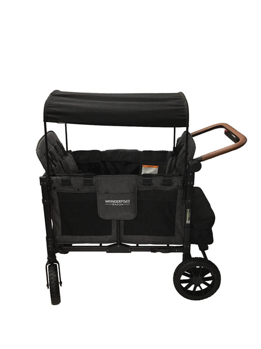 Shop Wonderfold W4 Luxe Quad Stroller Wagon, 2021, Charcoal Grey at Goodbuygears