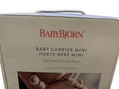 Shop BabyBjorn Baby Carrier Mini, Light Gray 3D Jersey at Goodbuygears