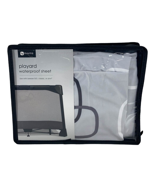 Shop 4moms Breeze Waterproof Playard Sheet, Silver at Goodbuygears