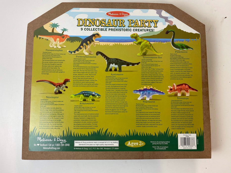 secondhand Melissa & Doug Dinosaur Party