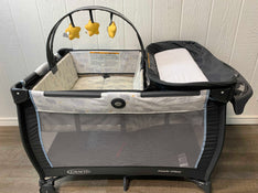 used Graco Anywhere Dreamer Playard With Bassinet, Hattie
