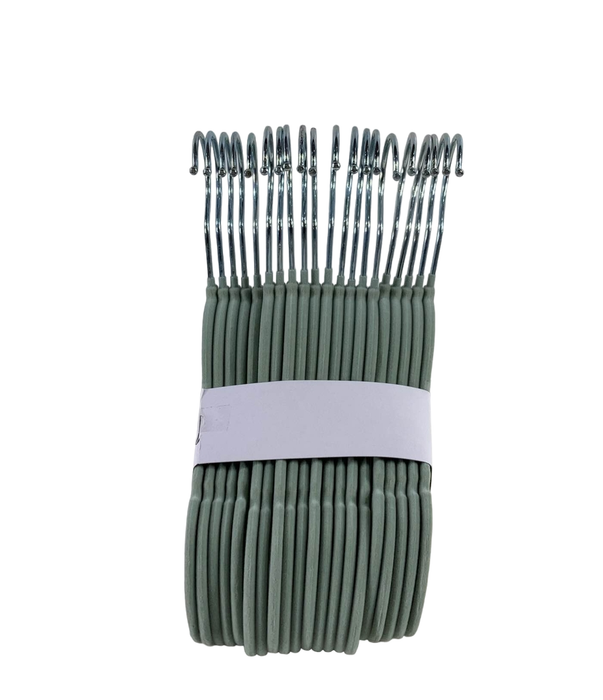 Shop Sprucely Velvet Hangers 20 Pack, Sage at Goodbuygears