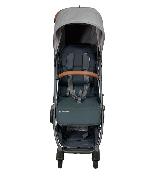 Shop UPPAbaby MINU V2 Stroller, 2022, Greyson (Charcoal Melange) at Goodbuygears