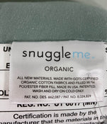 Shop Snuggle Me Organic Infant Lounger, Slate at Goodbuygears