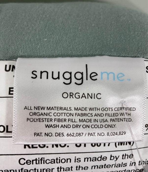 Shop Snuggle Me Organic Infant Lounger, Slate at Goodbuygears