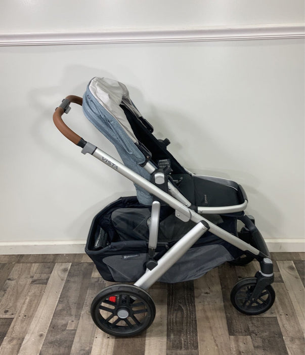 Shop UPPAbaby VISTA V2 Stroller, 2020, Gregory (Blue Melange) at Goodbuygears