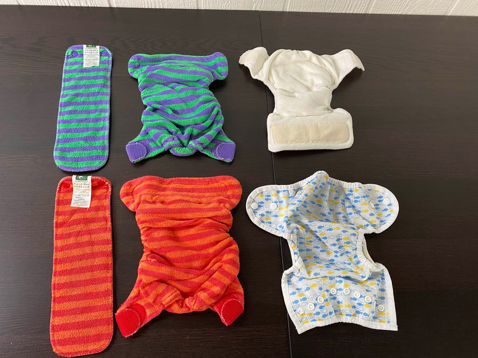 secondhand BUNDLE Cloth Diapers, Size 1