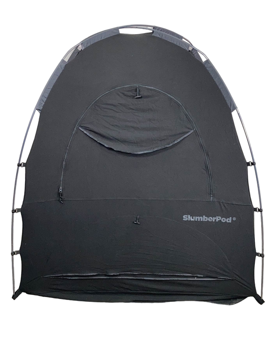 Shop SlumberPod 3.0 Sleep Canopy, Black with Gray Accents at Goodbuygears