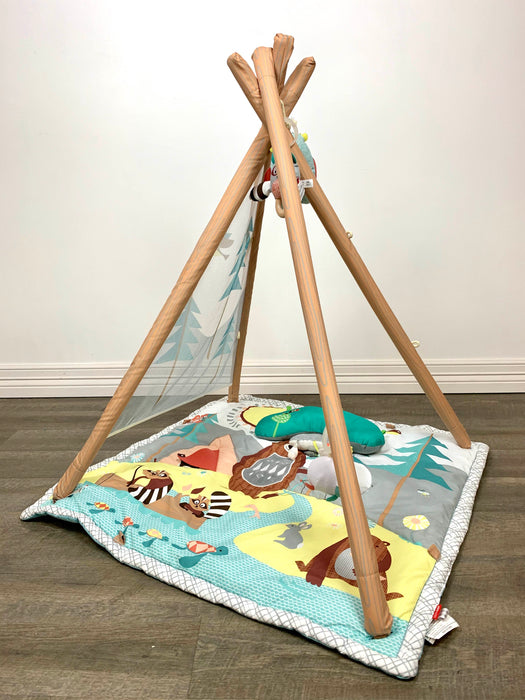 used Skip Hop Activity Gym/ Playmat, Woodland Friends
