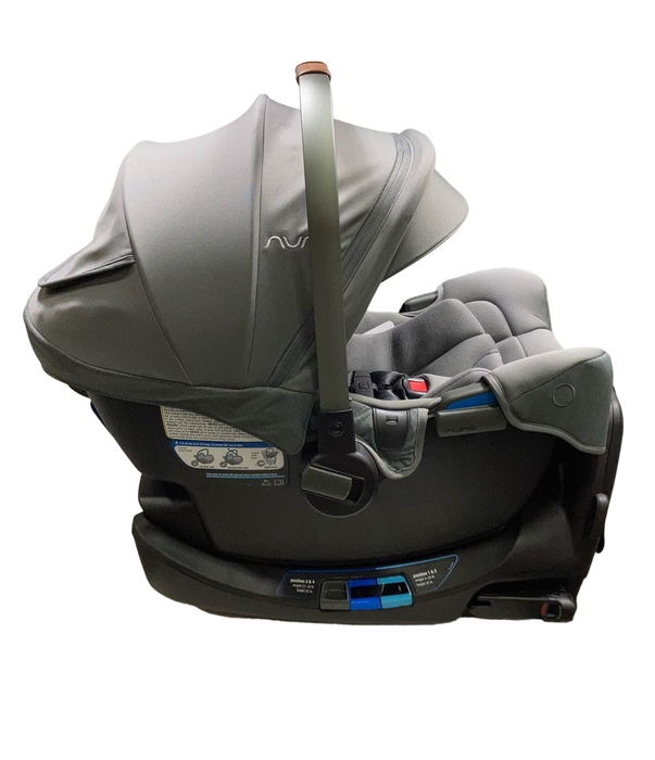 Shop Nuna PIPA rx Infant Car Seat with RELX Base, 2023, Granite at Goodbuygears