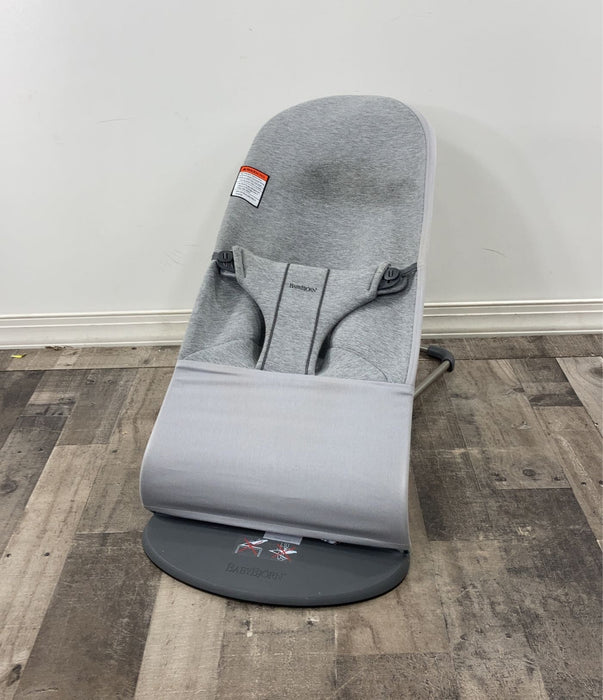 Shop BabyBjorn Bouncer Bliss, Light Grey, 3D Jersey at Goodbuygears