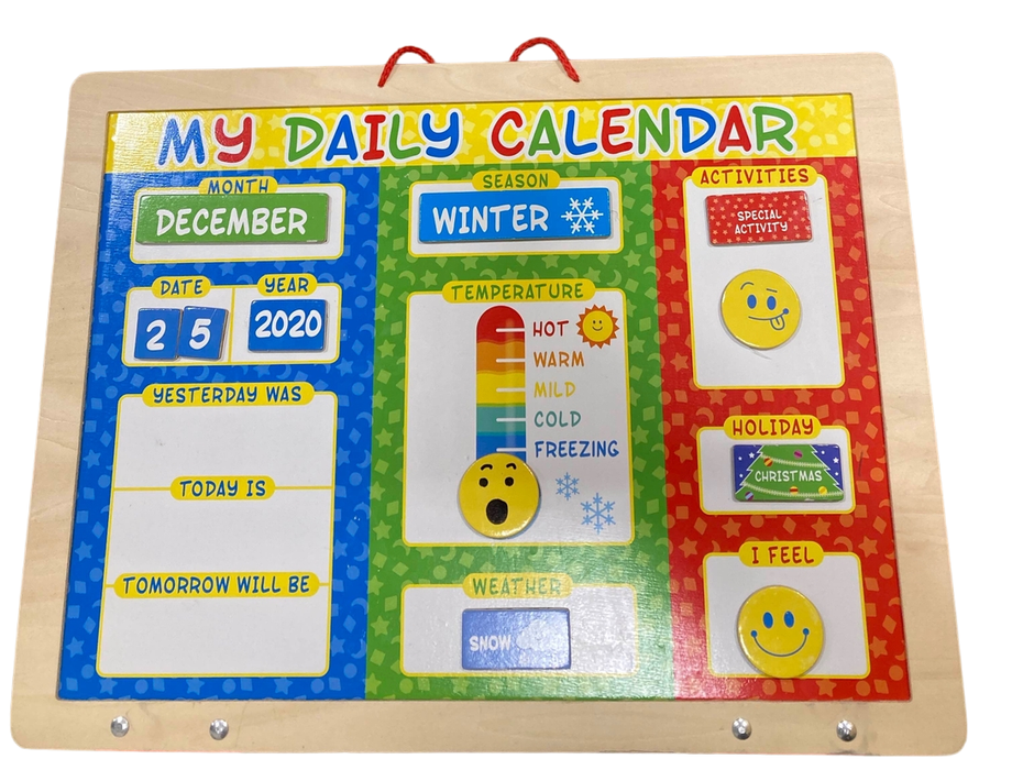 Shop Melissa & Doug My First Daily Magnetic Calendar at Goodbuygears