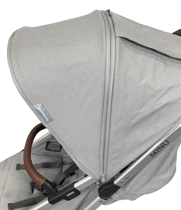 Shop UPPAbaby MINU V2 Stroller, 2022, Stella (Grey Melange) at Goodbuygears