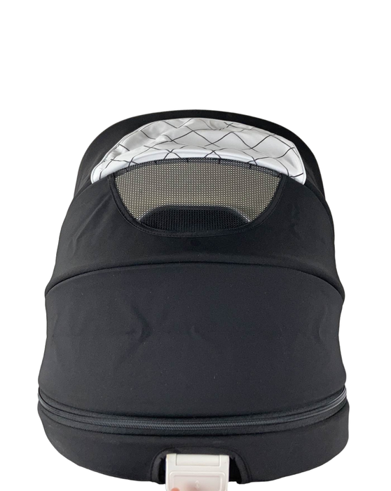 Shop Mockingbird 2nd Seat Kit with Extendable Canopy, 2021, Black, Windowpane, Silver with Penny Leather at Goodbuygears